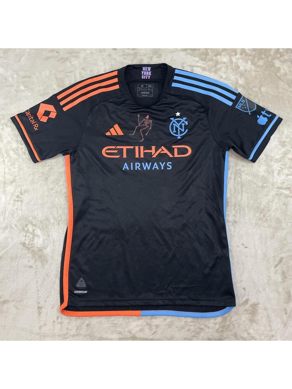 Adidas MLS New York FC x Gianni Lee Studios Limited Custom Print Size Medium